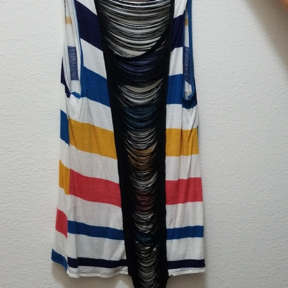 Open Back Tank Top - Picture 2 of 2